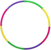 Merkloos Hoelahoep speelgoed - 3 stuks - kunststof - gekleurd - voor kinderen - dia 75 cm - Merkloos