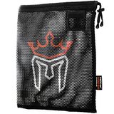 Meister WRAP Tas voor Wassen MMA & Boksen Handwraps - Trekkoord Mesh Large, Zwart