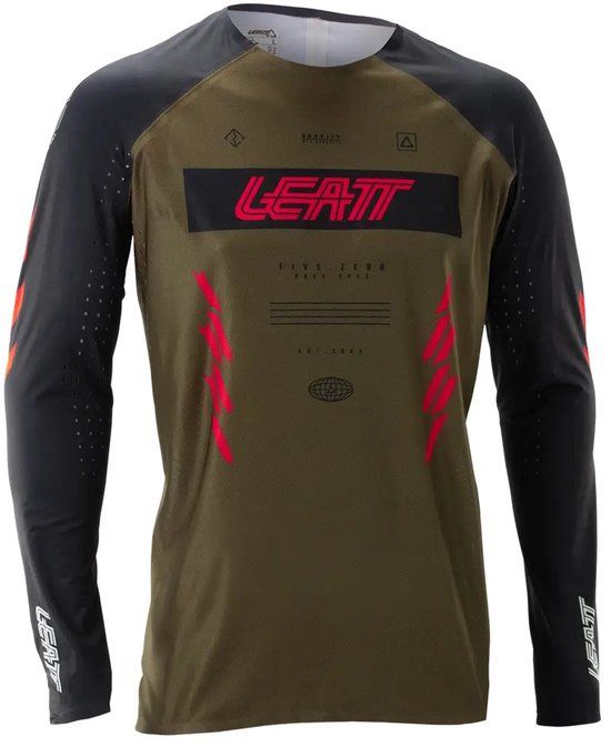 Leatt Langarmshirt Gravity 5.0 Geel L