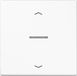 JUNG HOME Drukker 1-voudig, met pijlsymbolen, met lichtgeleider, duroplast, serie LS, alpinewit BT LS 17101 P WW