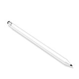 N.B. Universele stylus pennen voor touchscreens compatibel met Android/iPad tablet PC afgeronde tip stylus potlood touchscreens mobiele telefoon S pen accessoires (wit)