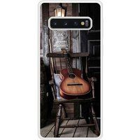 Samsung Galaxy S10 Versterkt hard hoesje - ontwerp guitare