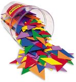 Learning Resources tangram puzzelspel 6 kleuren educatief speelgoed. - 3+