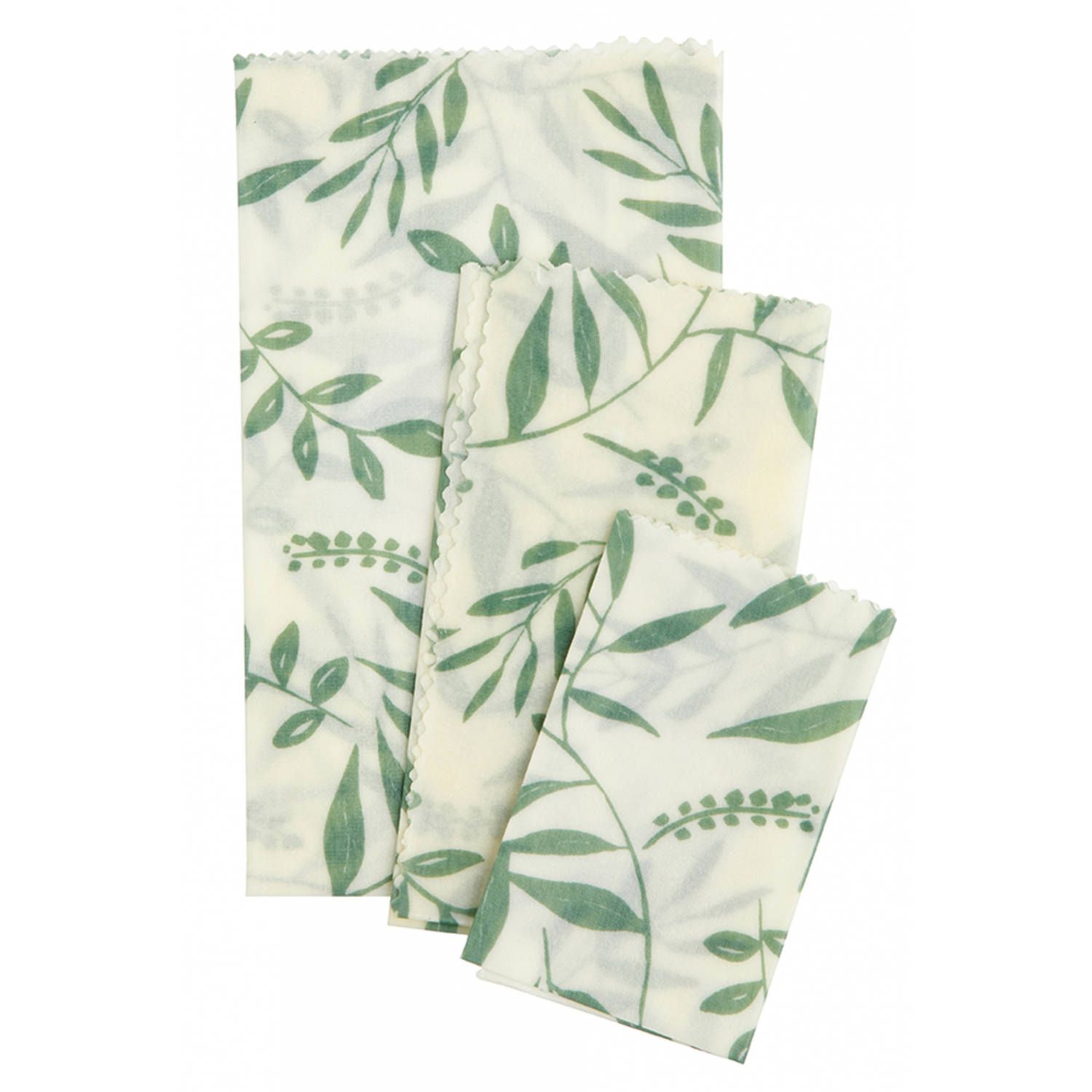 Kitchen Craft Voedselwrap Natural Elements Vegan Groen 3 Stuks