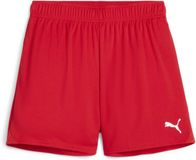 Puma TeamGoal Shorts Wmns Dames L Polyester Elastische tailleband Trekkoord Voetbal Rood-Puma White