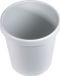 HELIT Afvalbak - 30 liter - Kunststof - Lichtgrijs - dxh 350x405 mm