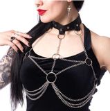 Poizen Industries Gothic Harness Mase Harness for Women Black