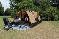 Eurotrail Kentucky Btc Air Familietent Beige/Black OS