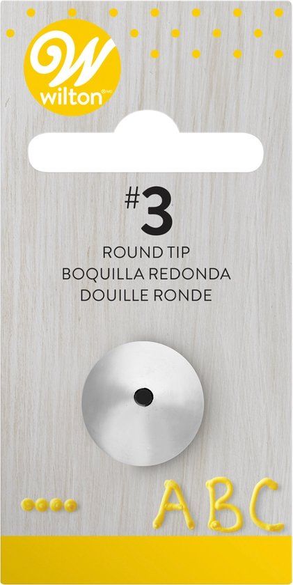 Wilton Spuitmondje - #003 Rond - Metaal - Vaatwasserbestendig