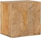 vidaXL Table de chevet faite à la main Teck brun 40x30x40 cm