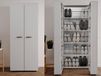 LUGOCHA Armoire à chaussures 2 portes blanc