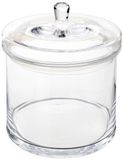Leonardo blik Top, 2,8 l, hoogte 20 cm, diameter 18 cm, handgemaakt helder glas, 031305