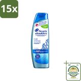 Head & Shoulders 15 x Anti-roos Shampoo Pure Intense Hoofdhuid Detox 250 ml