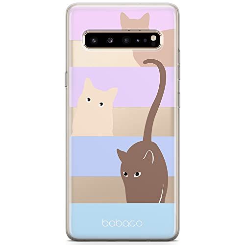 ERT GROUP mobiele telefoonhoesje voor Samsung S10 - Babaco Cats 014