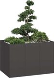 Maison Exclusive - Jardinière noir, 120x80x80 cm, acier