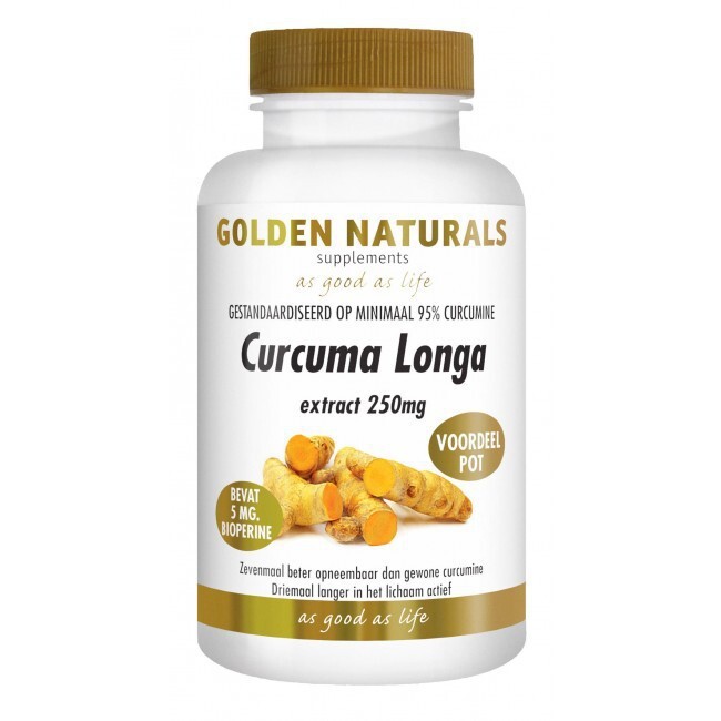 Golden Naturals Curcuma Longa Capsules 180 st