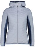 CMP Damesjack met capuchon Unlimitech hemelsblauw XL