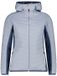 CMP Damesjack met capuchon Unlimitech hemelsblauw XL