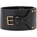 AllSaints Ceinture Eden Noir/laiton chaud Taille : XS