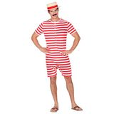 Widmann Retro badpak - rood / wit Robin