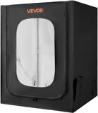 VEVOR 3D-Printerbehuizing/Printertent (70x75x90 cm), Stof- en Waterdichte Beschermkap met Constante Temperatuurregeling en Led-Verlichting, Compatibel met Gangbare Modellen Van Creality/Elegoo/Anycubic