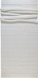 CAWÖ Noblesse Uni Badhanddoek - Wit - 80x160