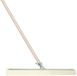 Buemag Vloertrekker/douchetrekker voor water - metaal/rubber - breedte 45 cm - houten steel van 120 cm - waterbezem