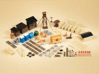 Auhagen H0 accessoireset Kunststof model