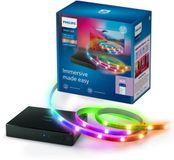 Philips Smart Lighting HDMI Sync Box met TV Backlight, RGBIC LED Strip voor 75-85" TV, Synchroniseer je verlichting met je beeldscherm, Werkt met de WiZ app, Wifi, Entertainment starterkit