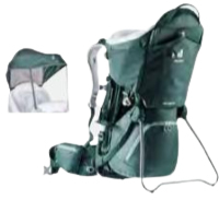 Deuter Kid Comfort Baby Carrier Backpack - Green - Polyamide
