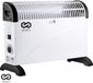 Infinity Goods Convecteur électrique - 2000W - Thermostat réglable - 50 m² - Blanc