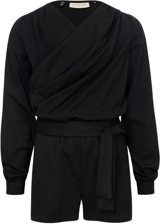 LOOXS 10sixteen Meisjes broek - Maat 140 - Zwart