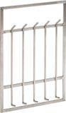 Sky Style Rako Wandkapstok Large Zilver Metaal 5-haaks 60x100x7.5cm