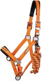 Premier Equine Duco Nylon Paardrijhalster Oranje Cob
