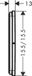 Hansgrohe Showerselect robinet encastré pour 3 fonctions blanc mat 15587700