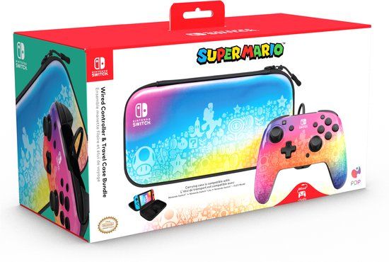 PDP Rematch Controller Bundle met Reiskoffer voor Nintendo Switch
