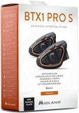 Midland BTX-1 Pro S Bluetooth Motor Intercom Set - 2 Stuks