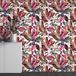 Papier peint panoramique flamants roses
