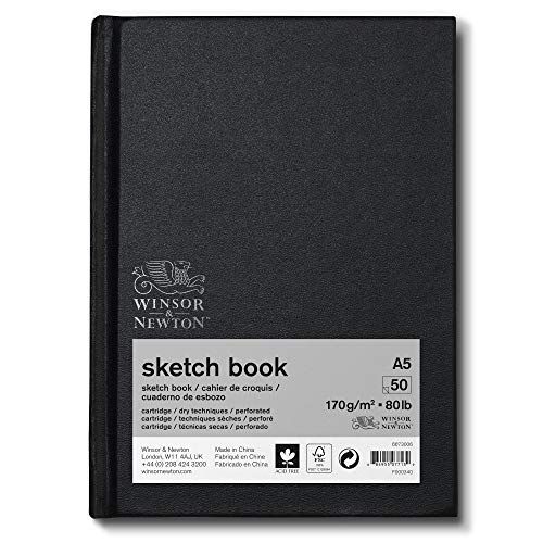 Winsor & Newton Schetsboek - A5 - 50 vellen - 170 g/m² - Hardcover