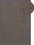 vidaXL Deurmat getuft 80x120 cm donkerbruin