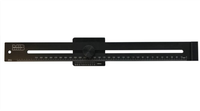 MIB Messzeuge Mib afschrijfliniaal 250mm zwart