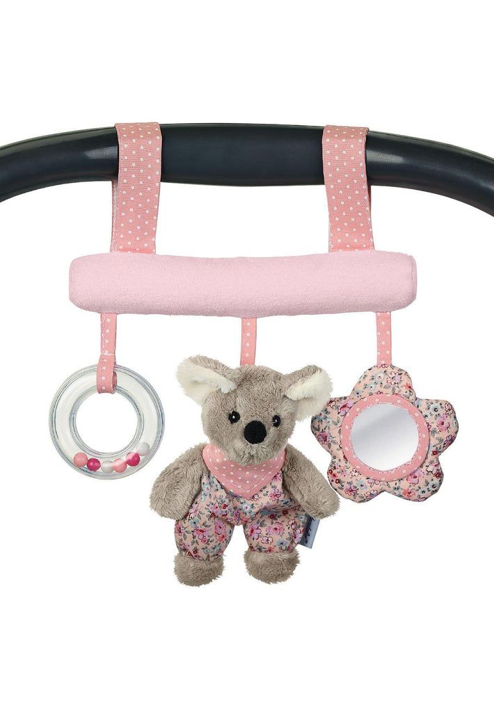 Sterntaler Maus Mabel - Hangend babyspeelgoed - Grijs/Roze