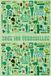 STRATIER xl poster de jeu - cherche 100 différences (vert) - jeu