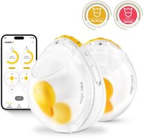 Medela Magic InBra™ - Draadloze Borstkolf - Dubbele Borstkolf Elektrisch - Handsfree - Geel