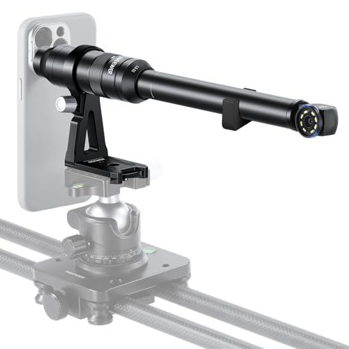 NEEWER 90° 18 mm 2x Macro Lens met 17 mm Draad voor Mobiele Video-opname, Compatibel met iPhone Samsung, Inclusief 17 mm Lensadapter voor NEEWER Telefoonkooi/Hoes, LS-51
