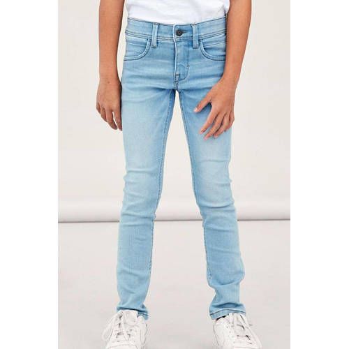 NAME IT KIDS Slim Fit Jeans NKMSILAS - Light Denim