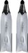 C4 Freediving Umberto Pelizzari Sideral Soft Freedivingvinnen Zwart EU 40-41