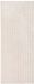 vidaXL Vloerkleed SIROLO Beige 80 x 200 cm Polyester