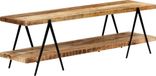 Prolenta Maison Exclusive - Meuble TV 160 x 40 x 50 cm en bois massif de manguier