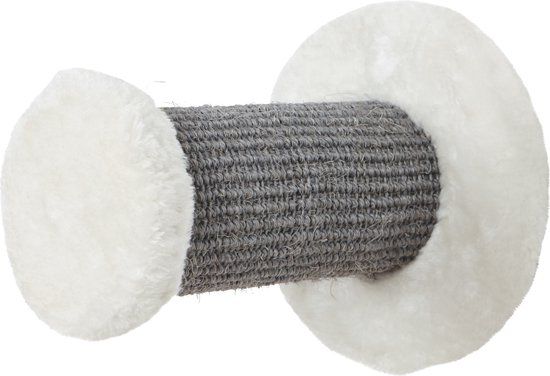 Trixie Krabpaal voor Muurbevestiging - Wit/Grijs